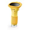Microscope, 10x to 1000x Zoom, 2 Inch Screen, Handheld Microscope, Wide Compatibility for Daily Educational Research (Orange) view 2
