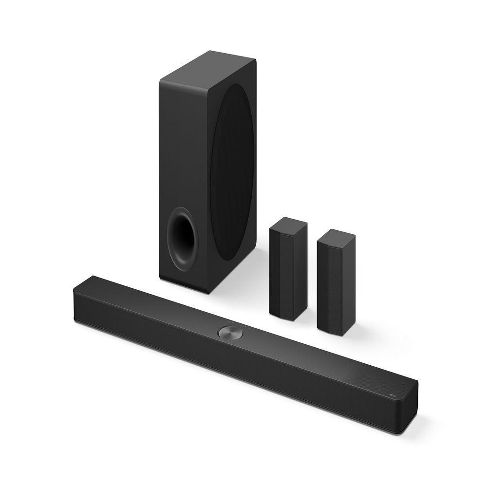 LG S90TR, 7.1.3 ch. Dolby Atmos Soundbar with Wireless Subwoofer and Rear Speaker Included, TV Synergy, WOW Orchestra, WOW Interface, WOWCAST Built-in (2024 New Model) (Renewed)