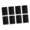 SHOWERORO 8pcs Speaker Handle Replacement Durable Plastic Speaker Grasp Side Handle for Easy Carrying Comfortable Grip Design for Amplifiers and Audio Equipment view 1