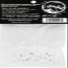 (50) Flat White Plastic Record Adapters - Snap in Inserts to Make 7" 45rpm Records Fit on Standard Record Players - 5 packs of 10#07MR10WH view 3