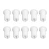 Cable Feed Through Bushings, Compact Cable Routing Kit Beautify Design for Office for Shopping Mall (White) view 3