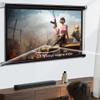 ZYXQQJ Outdoor Projector Screen Manual Pull Down 60 Inch 16:9 HD Video Projection Screens Roll Down Ceiling Projection Curtain(60in/4:3) view 2