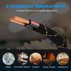 14/2 Speaker Wire 25 Feet, 14AWG Gauge Speaker Cable, Direct Burial, Durable Nylon Braided, in Wall, 2 Conductors, OFC Oxygen-Free Copper, for Car Audio Stereos, Home Theater, Surround Sound, Radio view 3