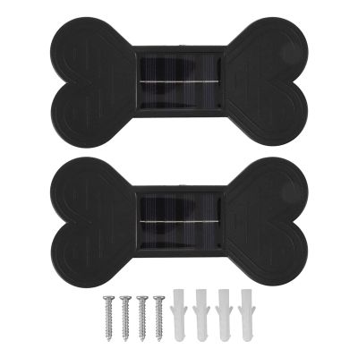 Enlybee Solar Wall Light Set - Waterproof, Warm Light, Durably ABS Material, Ideal for Garden and Courtyard Decoration