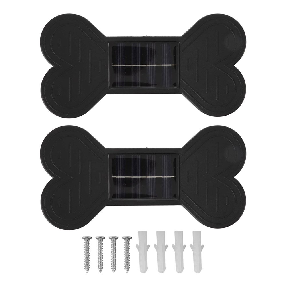 Enlybee Solar Wall Light Set - Waterproof, Warm Light, Durably ABS Material, Ideal for Garden and Courtyard Decoration