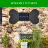 Enlybee Solar Wall Light Set - Waterproof, Warm Light, Durably ABS Material, Ideal for Garden and Courtyard Decoration view 3
