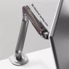 FURUIM2024M Monitor Arm Single Monitor Mount - Wood Grain Single Monitor Arm Desk Mount, 17-32" Fully Adjustable Monitor Arm with VESA 75/100mm, Hold up to 19.8 Lbs Adjustable Monitor Stands view 3