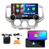 Display Knobs CarPlay/Android Auto Autoradio Android FM Radio Car Navigation Stereo Pad Player GPS 10.1" QLED Touch Screen BT WiFi 2 Din Headunit Tablet for Nissan Nv200 2009-2019 Quad Core 2G+64G view 1