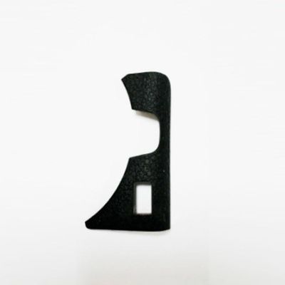 for Nikon Z50 Left Decorative Leather Logo Side Plug Rubber