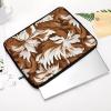 Laptop Case Sleeve 15inch Shockproof Laptop Case Brown and White Pattern Laptop Sleeve Carrying Case view 4