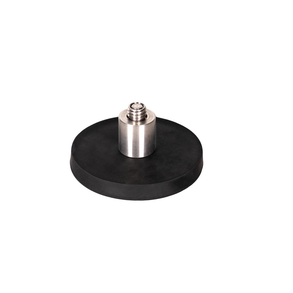Hobolite Video Light Magnetic Mount, 2.6" Magnetic Suction Base for Micro and Mini Lights, Suitable for V-Mount Ballhead Tripod Adapter, 2.6 Inch