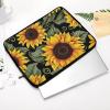 Laptop Case Sleeve 12inch Shockproof Laptop Case Floral Sunflower Laptop Sleeve Carrying Case view 4