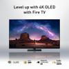 Panasonic Z85 Series (2024 Model) 55-inch OLED 4K Ultra HD Smart Fire TV, Dolby Vision IQ, HDR10+ Adaptive, 120Hz Refresh Rate - 55Z85AP view 2