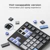 Kisnt MF34 Wired Mechanical Number Pad, QMK/VIA Programmable, 34 Keys Hot Swappable Numpad, Custom RGB Backlit with PBT Keycaps for Laptop, MacBook, PC Desktop, Compact Keyboards(Black, Linear Switch) view 3