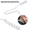 3 Pack Radio Earpiece with Mic for Motorola CP200D RMU2040 RMU2080D, Surveillance Earpiece with in-line Microphone and PTT for Motorola Walkie Talkies Two-Way Radios view 3