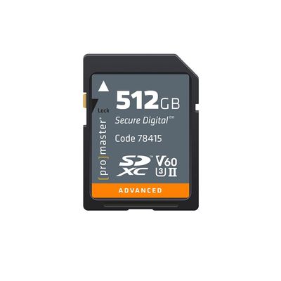 ProMaster SDXC 512GB Advanced UHS-II V60