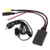 Natudeco Car Auxiliary Input Adapter 5.0 Receiver Radio Microphone Handsfree Cable Replacement Accessories Fit for Romeo Musa view 1