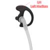 HELETUL Silicone Ear Mold for Walkie Talkie Surveillance Earpiece (Left and Right, 4 Pairs, Medium, Black) view 2