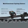 Andoer 4K 60FPS Multifunctional Cycling Camera, Action Camera with 2.0 Inch IPS Screen, WiFi, LED Flashlight, Bicycle Horn, IPX5 Waterproof view 2