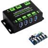 4-Ch USB 3.2 Gen1 HUB, Metal Case with Wall-Mount Support, Driver-Free, Plug-and-Play, Supports Windows, MacOS, Linux and Android Systems (USB3.2-Gen1-HUB-4U) view 1