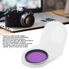 52mm Optical Glass Camera Lens Filter, Ultra Definition Filter with Aluminum Alloy Frame, Compact and Easy to Carry for Portrait Vlog Photography Video (#5) view 3