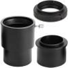 High Power Binoculars, 2In to T Mount to Camera Lens Adapter Ring M420.75 Astronomical Telescope Converter Eyepiece Extension Tube for Most Mirrorless Camera,Pk for indoor/outdoor view 4