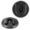 2pcs Cb Radio Mic Holder, Microphone Hanger Round Knob Mic Holder Mount with Adhesive Back Ham Radio Accessories for Alinco Anytone Bao-Feng view 1