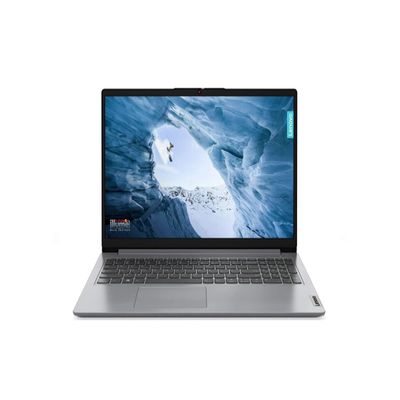 Lenovo IdeaPad 1i 15.6" FHD PC Laptops, Intel Core i3-1215U, 8GB RAM, 256GB SSD, Wi-Fi 6, SD Card Reader, Bluetooth, Windows 11 in S Mode, Cloud Grey, 82QD0001US