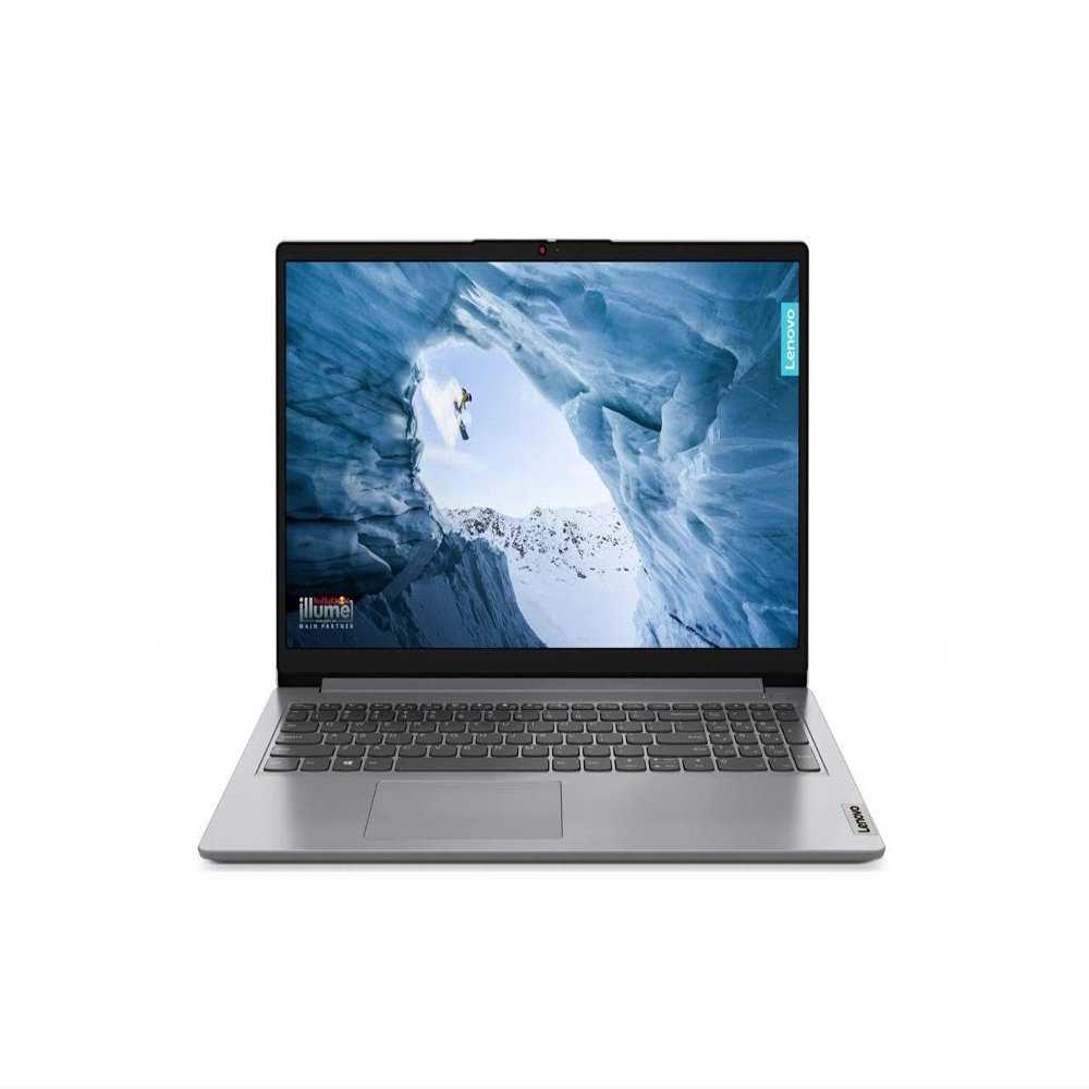 Lenovo IdeaPad 1i 15.6" FHD PC Laptops, Intel Core i3-1215U, 8GB RAM, 256GB SSD, Wi-Fi 6, SD Card Reader, Bluetooth, Windows 11 in S Mode, Cloud Grey, 82QD0001US