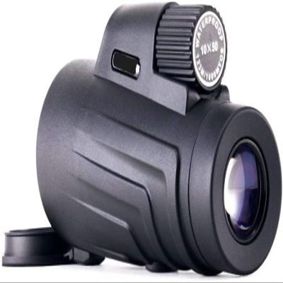 High Power Binoculars, 10x50 Monocular Telescope, Waterproof BAK4 Prism Lens Monocular Compact with Monocular with Backpack for Bird Watching Theater Concerts Sport Games for indoor/outd