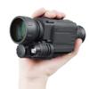 DirectNine Basics High Power Binoculars, Digital Monocular Scope 6X50mm HD Camera Takes 5Mp Photo 720P Video Up to 350M/1150Ft Detection Distance with 1.5 Inch TFT LCD,Portable view 1