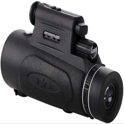 High Power Binoculars, 12x42 Monocular Telescope, High HD Portable Monocular Compact with BAK4 Prism Lens Monocular with Smartphone Adapter and Tripod for Bird Watching Theater Concerts,