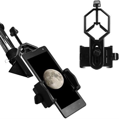 High Power Binoculars, Abs Material Cellphone Adapter Mount,Fits All Smartphone,Compatible with Binoculars Monoculars Scope Telescope for indoor/outdoor