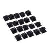 SagaSave 30 PCS Adhesive Cable Clips, Wall Wire Clips for Cable Management, Strong Cord Clips Wire Holders for The Wall, Under Desk, Christmas Lights, Car, Dash Cam, Ethernet, Electric Wires view 1