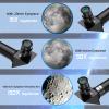 Astronomical Telescope for Kids, 70mm Aperture, 400mm Focal Length, 24-180X Magnification, Fully Multi-Coated Optics, AZ Mount with Tripod view 2