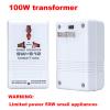 100W Voltage Converter Travel Adapter 110V/120V to 220V/240V Travel Step-Up & Down Voltage Converter Transformer view 2