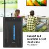 BNC to HDTV Converter with Audio Port, Lossless 1080P / 720P Output, PAL/NTSC Auto Detection, 3D Compensation Technology for Analog Camera view 3