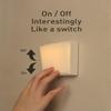 Smilodon LED Night Light, Dimmable & Rechargeable & Magnetic, Yellow view 2
