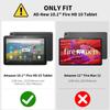 Case for All-New Amazon Kindle Fire HD 10 and Fire HD 10 Plus Tablet (13th/11th Generation, 2023/2021 Release)Auto Sleep/Wake Multi-Angle Viewing Slim Folio Stand CoverBeautiful Sugar Skull Girl view 2