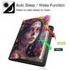 Case for All-New Amazon Kindle Fire HD 10 and Fire HD 10 Plus Tablet (13th/11th Generation, 2023/2021 Release)Auto Sleep/Wake Multi-Angle Viewing Slim Folio Stand CoverBeautiful Sugar Skull Girl view 3