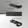 WEPOTO R8 Handgrip Expansion Grip with Quick Release Plate for Arca Release Clip, Lightweight Handle,Compatible with Canon R8 Cameras view 4