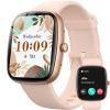 Parsonver Smart Watch for iOS and Android Phones(Answer/Make Calls), HD Screen Watches for Women, IP68 Waterproof Fitness Tracker Watch with Heart Rate Sleep Monitor, Steps Calories Counter, Rose Gold view 1