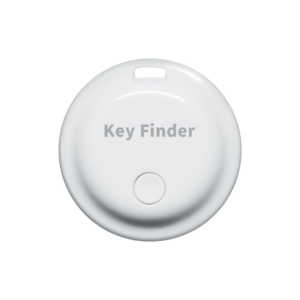 AccuGPS AP400 Anti-Lost Wireless Bluetooth Tracker (5 Pack) Apple MFi Certified Smart Locator for Keys, Pets, Bags & More Works with iPhone & iOS, Durable & Lightweight White