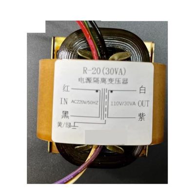 1Pc 30VA 30W Input 220V Output 110V R Type Transformer Power Isolation Transformer Special for CD Player