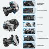 Sea frogs Camera Housing compatible with Canon EOS 5D Mark 3/4 with 16-35mm Lens,Waterproof IPX8 Rated, 40m/130ft Depth Protection Underwater Camera Case, Ideal for Diving, Surfing, Rowing, and Skiing view 4