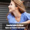 Bone Conduction Headphones Swimming Headphones Wireless Headphones Bluetooth IPX8 Waterproof Headphones 8Hr Playtime Open Ear Workout Headphones With Microphones Built-In Mp3 Player 32G Memory wait view 3