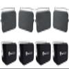 Rockville Bundle: (2) Pair HP65S Black 6.5" 250w Indoor/Outdoor Swivel Home Theater Speakers Bundle with (2) RWBC65S Neoprene Covers (4 Items) view 1