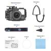 Sea frogs Camera Housing Compatible with Olympus TG6, Waterproof IPX8 Rated, 60m/197ft Depth Protection Underwater Camera Case, Black view 4
