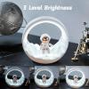 Boys Night Light, Cool Led Astronaut Light with 3 Colors Temperatures, 3 Levels Dimmable Touch Lamp for Kids Room, Rechargeable Space Night Light Unique Boys Gifts for Christmas and Birthday view 3