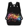 GFLFMXZW Rainbow Musical Note Melody Laptop Backpack for Women Lightweight Computer Bag 17 Inch Casual Bag Travel Backpacks for Man view 1
